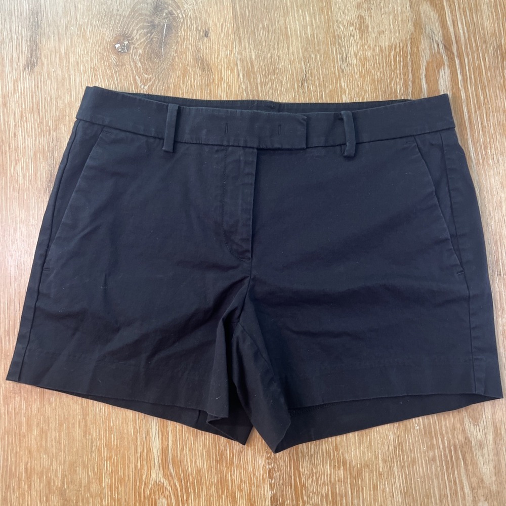 Ann Taylor‎ Devin Fit City Shorts Black Sz 4
